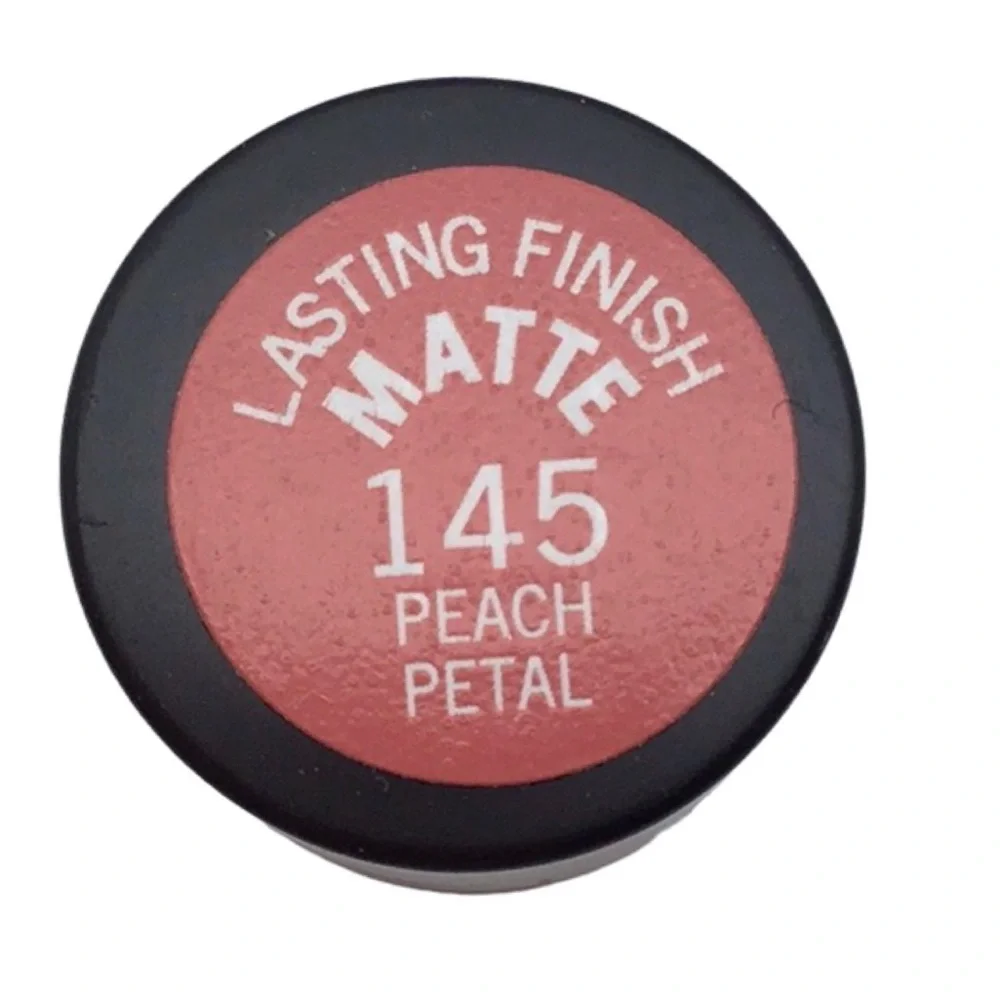 Rimmel London Lasting Finish Matte Lipstick, (#145 Peach Petal) (NWT)